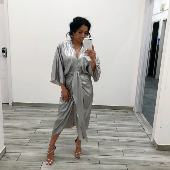 Zara Dresses & Skirts - Zara Draped Dress Size XS